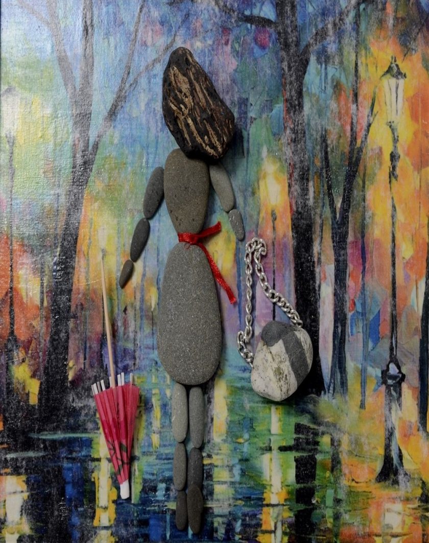 Un día de viento y lluvia, galeriaisaarte, isabel