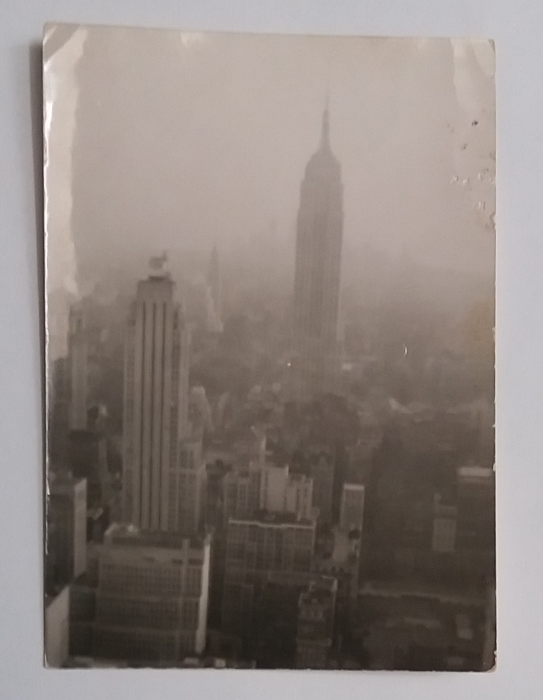 vieja foto del álbum familiar de una nueva york sin fecha o que yo no sé identificar