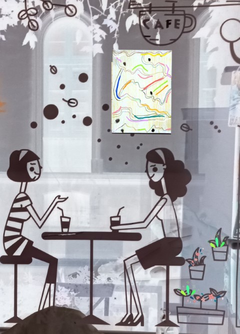 amigas compartiendo un delicioso café y una agradable compañía