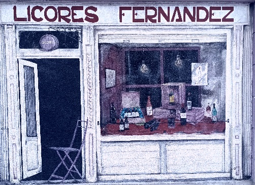 Se ve una tienda de licores, Fernández.