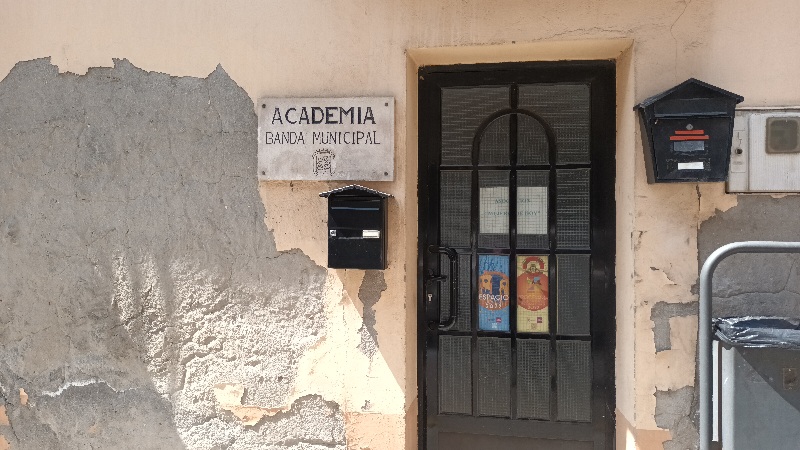 Calle de ls banda de música de Astorga