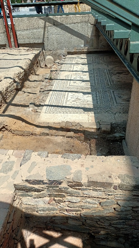 Mosaicos de la hispanis Augusta romana, en Astorga