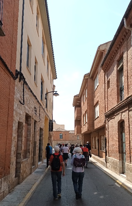 Calles de Astorga en su ruta romana de su césar hispania