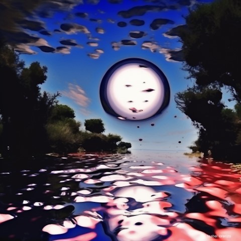 hablando con la luna