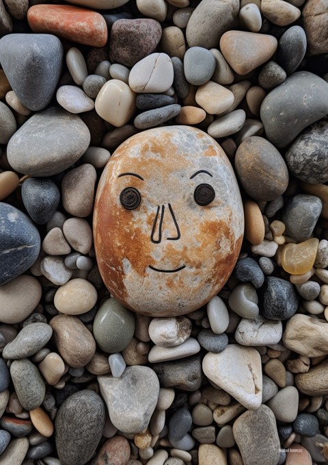saludos de las piedras sonrientes