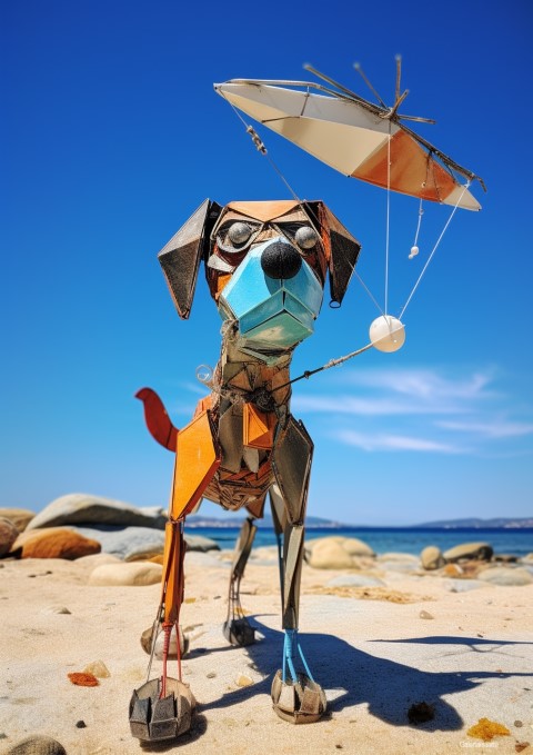 el perro robot, que supongo será un perro o no¡ vete tú a saber, tal vez no sea tan amigo del hombre o sí, vete tú a saber