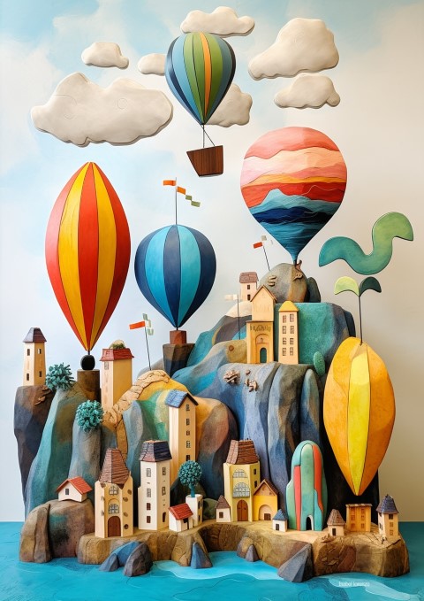 todos somos globos volando, girando, ascendiendo, descendiendo, rotando