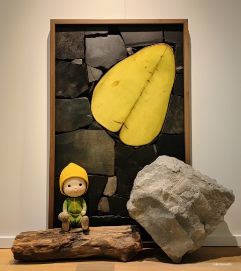 un pequeño niño sentando, pensando; que pensará